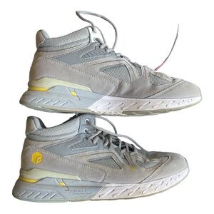 FitVille Grey Extra Wide width High-top‎ Basketball Sneakers W Ankle Support